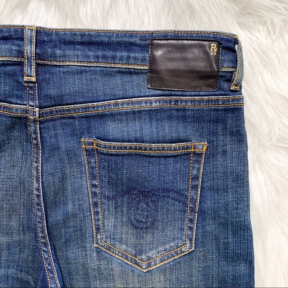 SOLD-R13 {Barney’s} Boy Fit Vintage Wash Skinny - Picture 5 of 8